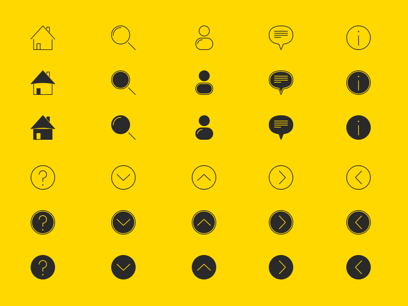 Simple Icon Pack 800x600 Simple Icon Pack