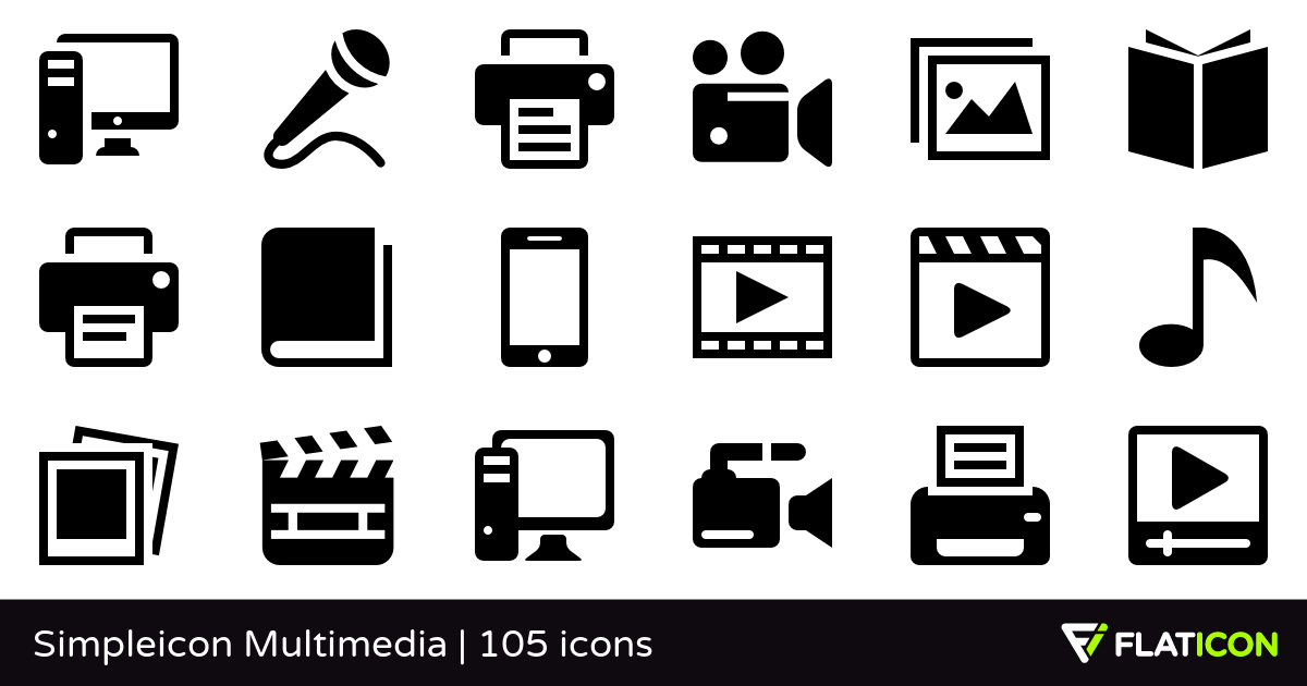 1200x630 Simpleicon Multimedia Free Icons
