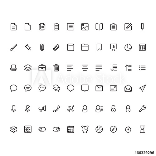 Thns Set Simple Line Icons Pack For Your Design 500x500 Thns Set Simple Line Icons Pack For Your Design