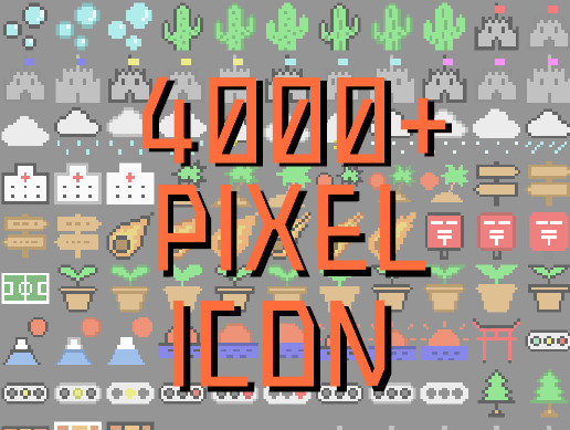 Simple Pixel Icon Pack 516x389 Simple Pixel Icon Pack