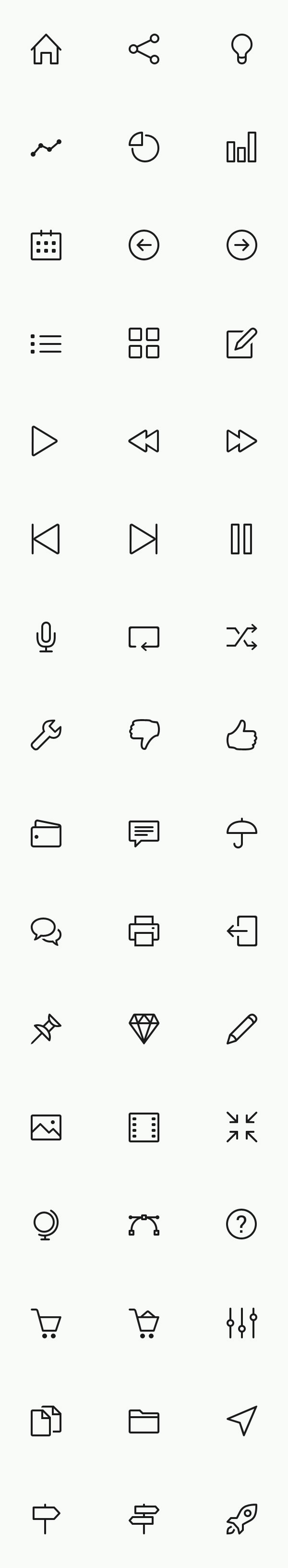 600x3264 Free Line Icon Sets Bashooka