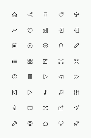 317x479 Free Simple Line Icons Set Files, Vectors Graphics