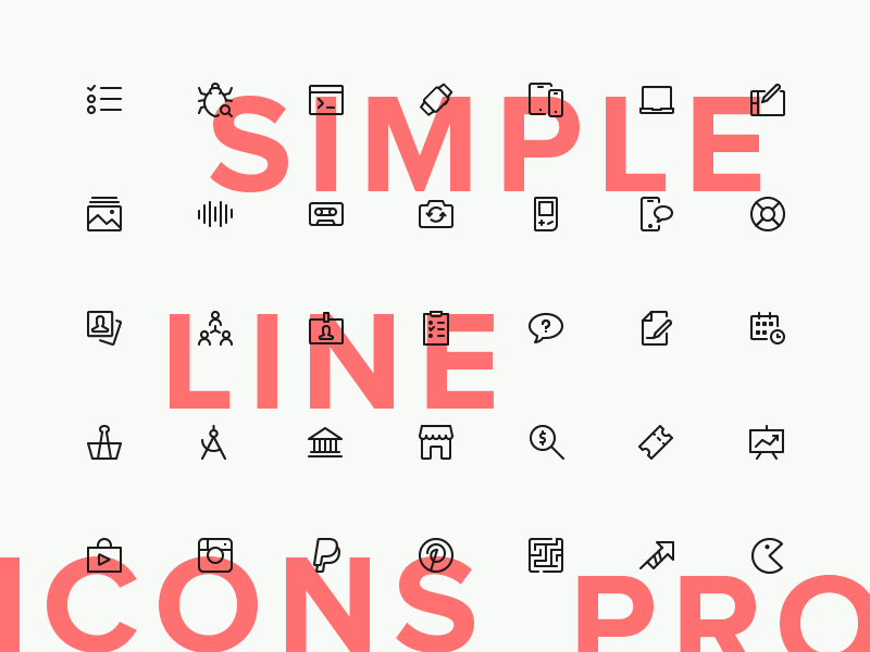 Simple Line Icon at Vectorified.com | Collection of Simple Line Icon ...