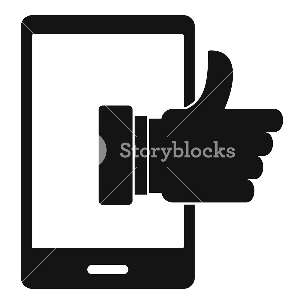 1000x1000 Super Phone Icon Simple Illustration Of Super Phone Vector Icon