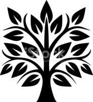Simple Tree Icon Stock Vectors 183x200 Simple Tree Icon Stock Vectors