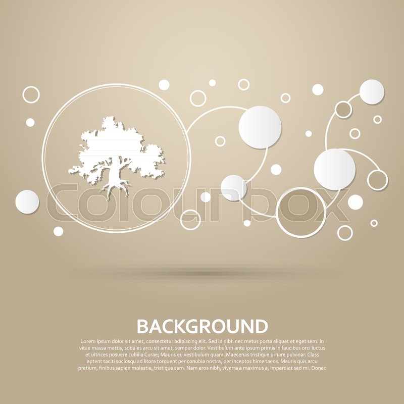 Decorative Green Simple Tree Icon On A Stock Vector Colourbox 800x800 Decorative Green Simple Tree Icon On A Stock Vector Colourbox