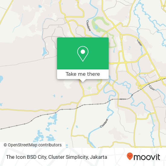 550x550 How To Get To The Icon Bsd City, Cluster Simplicity In Tangerang