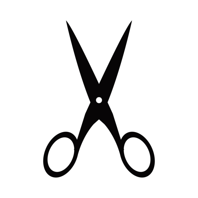 640x640 Scissor Icon, Sign, Silhouette, Simplicity Png And Vector