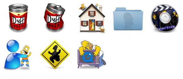 600x259 Simpsons Icons Free Icon Packs Ui Download