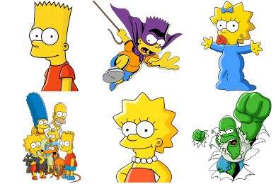 390x260 Simpsons Iconset