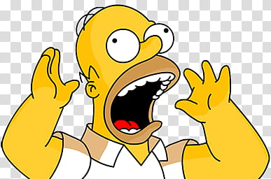 387x256 The Simpsons Icon Rich Guy, The Simpsons Character Illustration