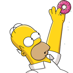 256x256 Homer Simpson Icon Download Simpsons Icons Iconspedia