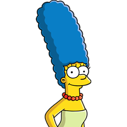 256x256 Marge Simpson Icon