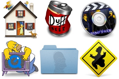 390x260 Simpsons Iconset