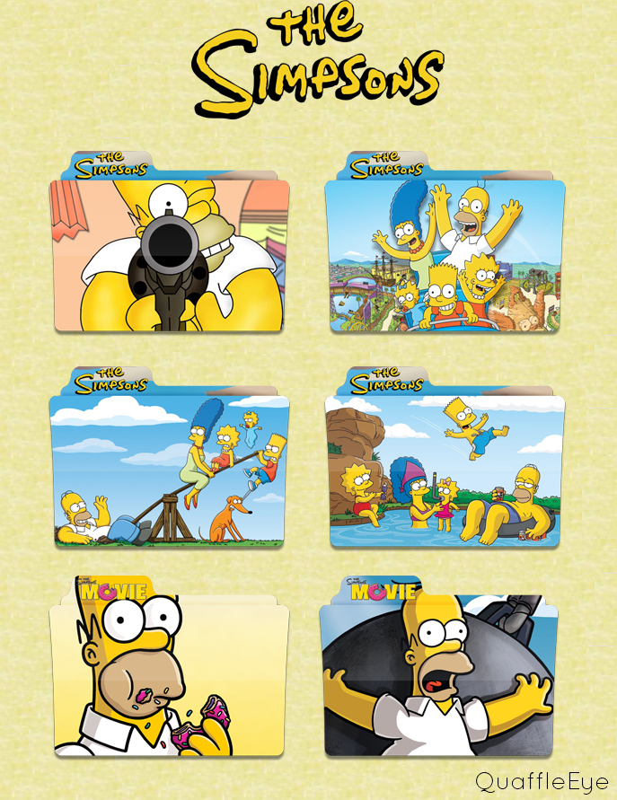 687x891 The Simpsons Icon Folder Pack