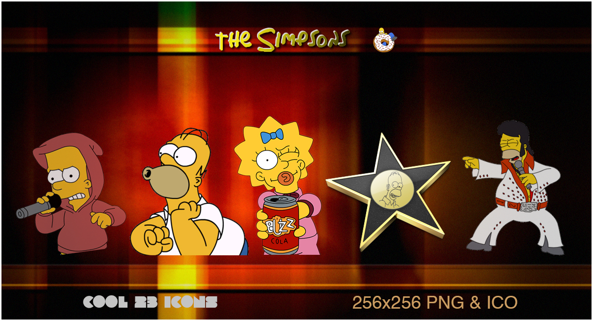 1200x650 The Simpsons Icon Pack