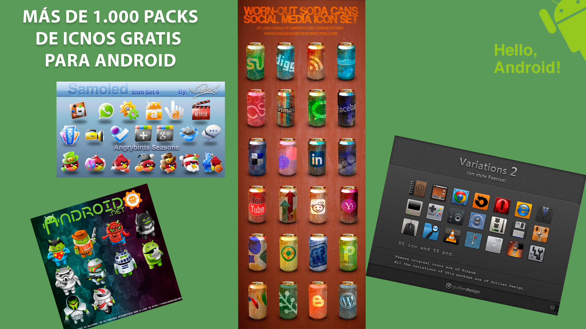 1920x1080 Iconos Gratis Para Android De Packs