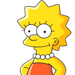 256x256 Lisa Simpson Icon
