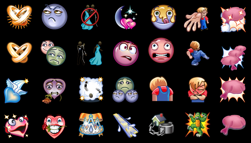 875x500 Icons Designed For The Sims For The Console And Sims Castaway