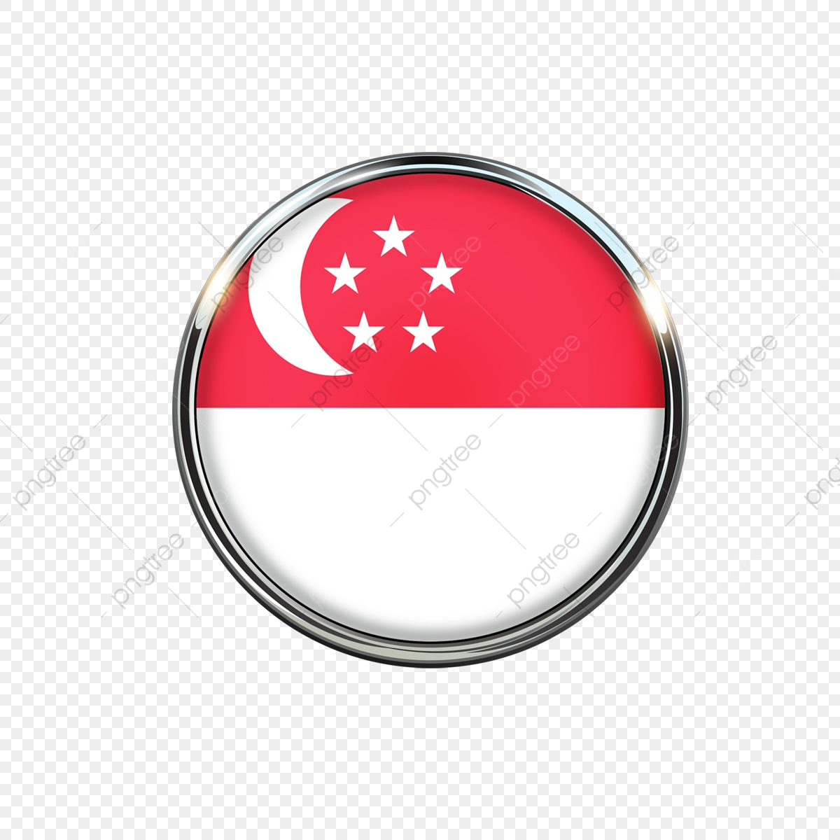 1200x1200 Singapore Round Icon, Singapore, Illustration, Badge Png