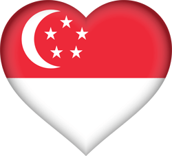 250x227 Singapore Flag Icon