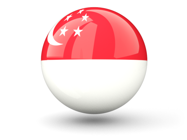 640x480 Sphere Icon Illustration Of Flag Of Singapore