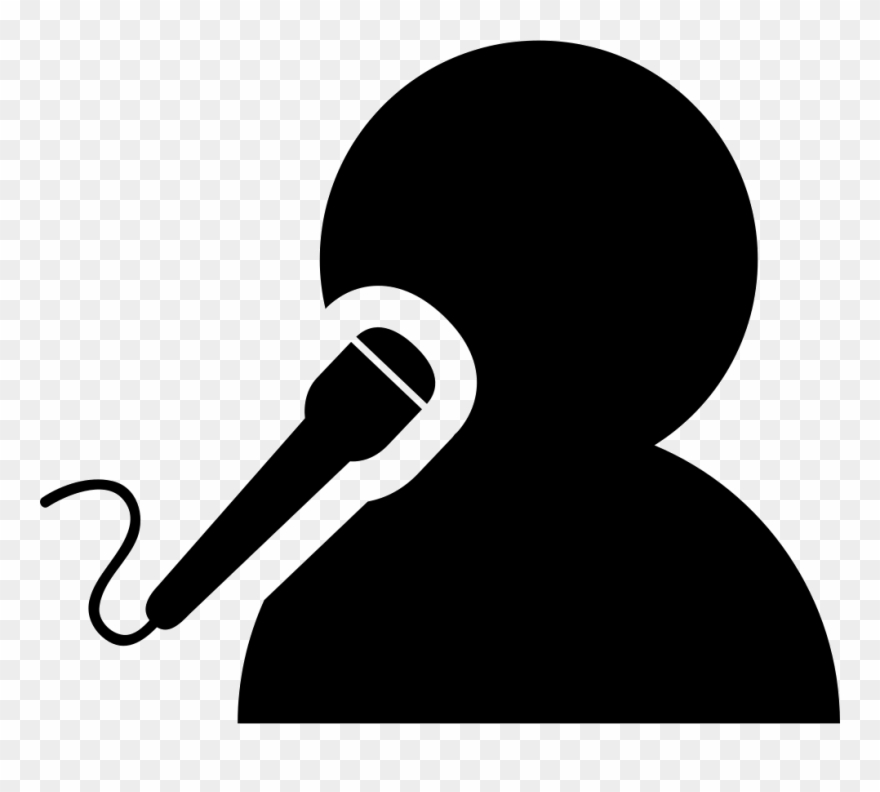 880x792 Man Singing With A Microphone Png Icon Free Download