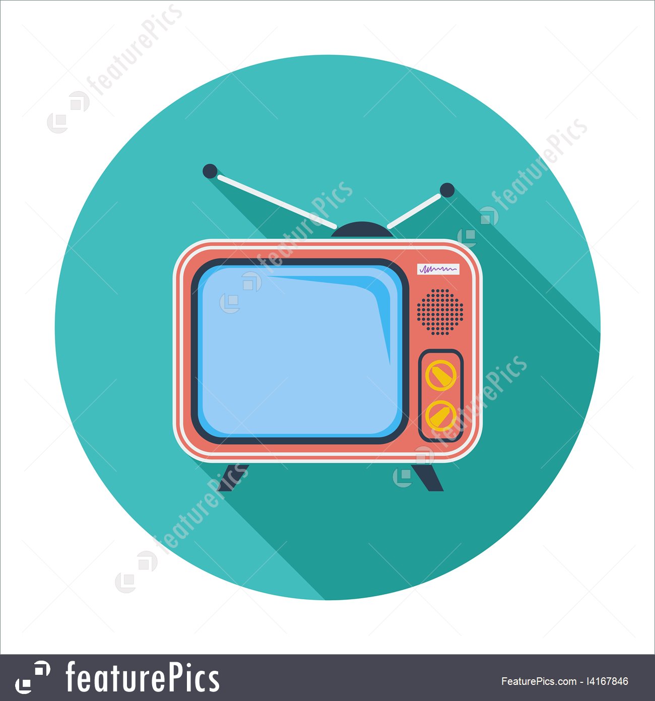 Emblems And Symbols Tv Single Icon 1300x1392 Emblems And Symbols Tv Single Icon