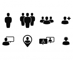 242x200 One Person Free Vector Graphic Art Free Download