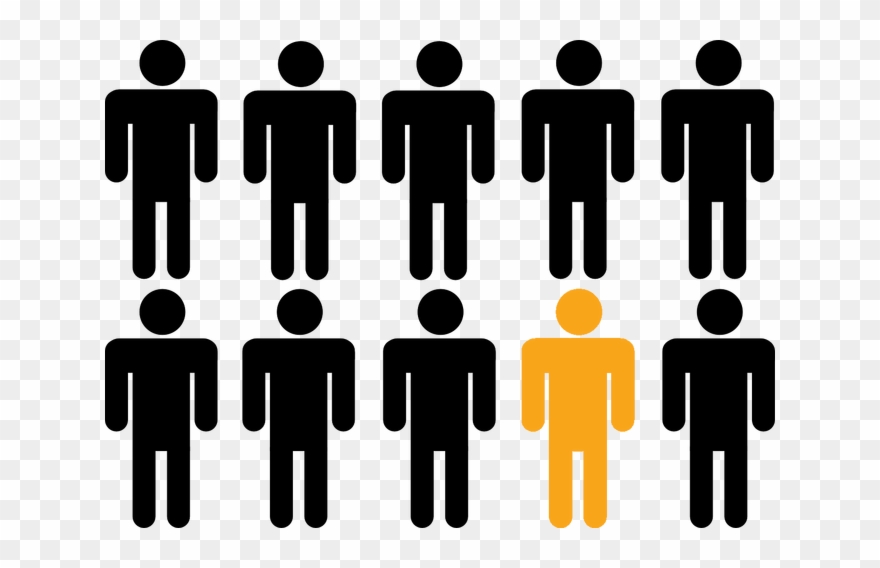 880x568 Crowd Clipart Person Icon