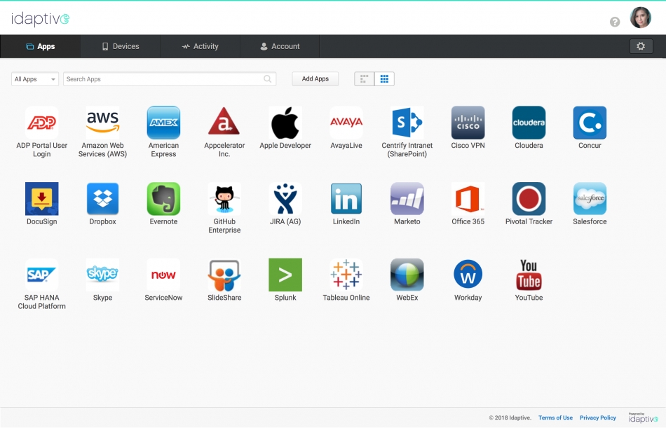 950x611 Single Sign On Idaptive