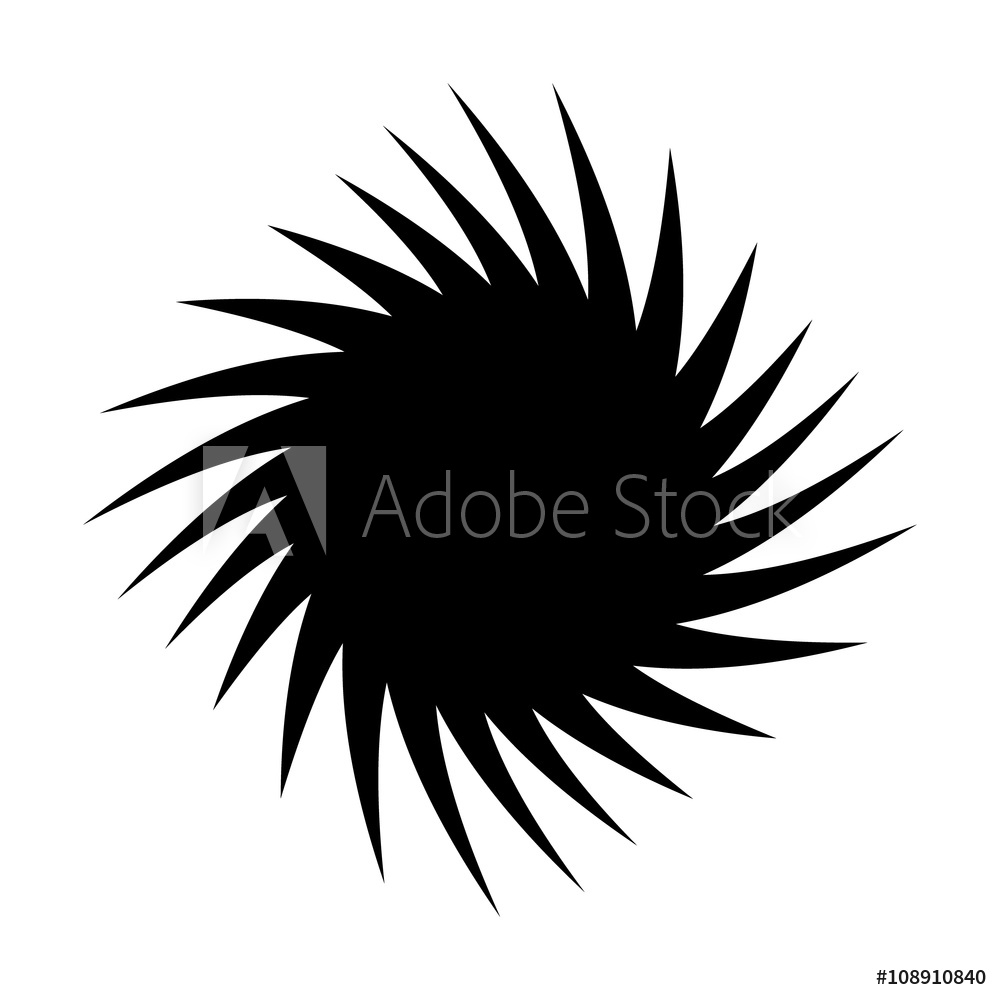 1000x1000 Photo Art Print Black Hole Wormhole Singularity Flat Icon