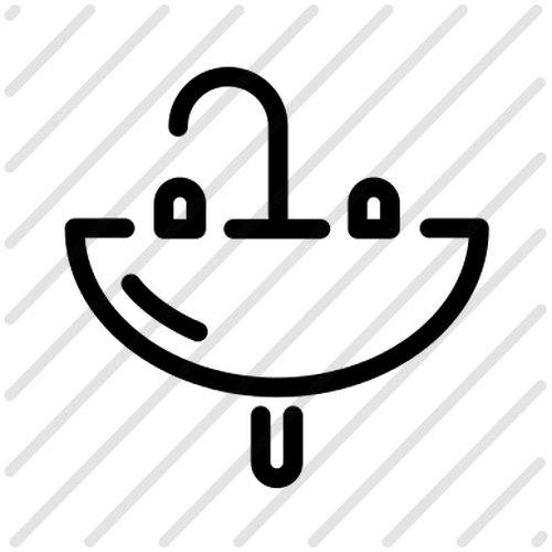 500x500 Sink Icon, Toilet, Wc, Water, Bathroom, Icons Download Premium