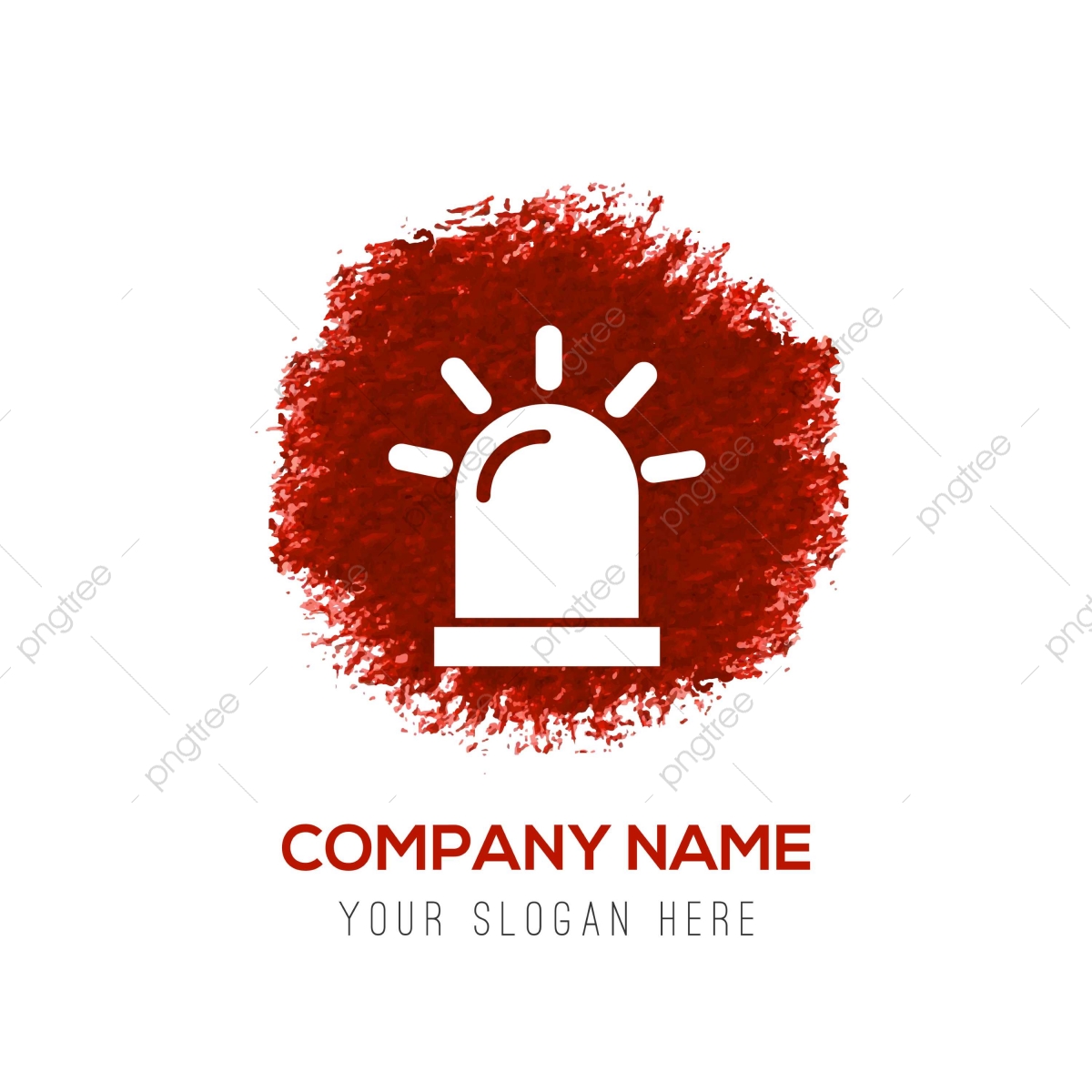 1200x1200 Siren Icon Red Watercolor Circle Splash, Ambulance, Black, Drawing