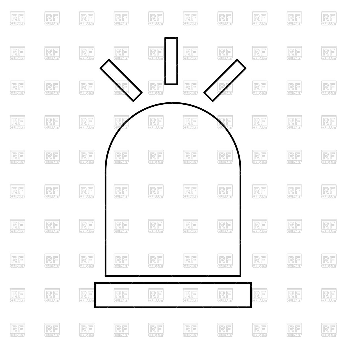 1200x1200 Siren Icon Vector Image Of Icons And Emblems
