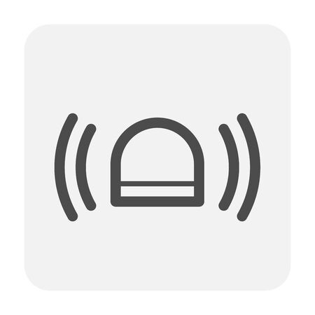 450x450 Siren Icon On White Royalty Free Vector Graphics