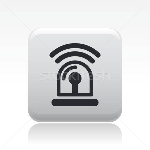 598x600 Siren Icon Vector Illustration Myvector