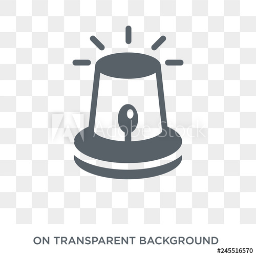500x500 Siren Icon Trendy Flat Vector Siren Icon On Transparent