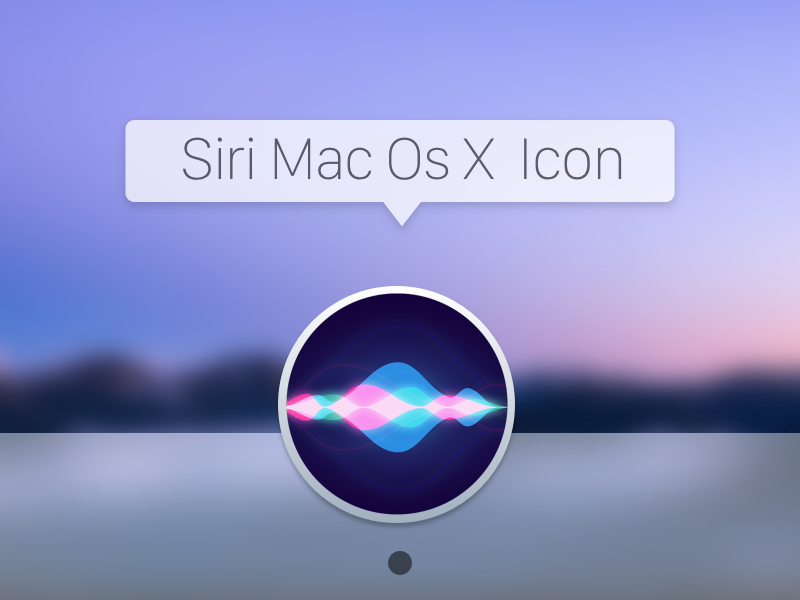 800x600 Siri Mac Os Icon