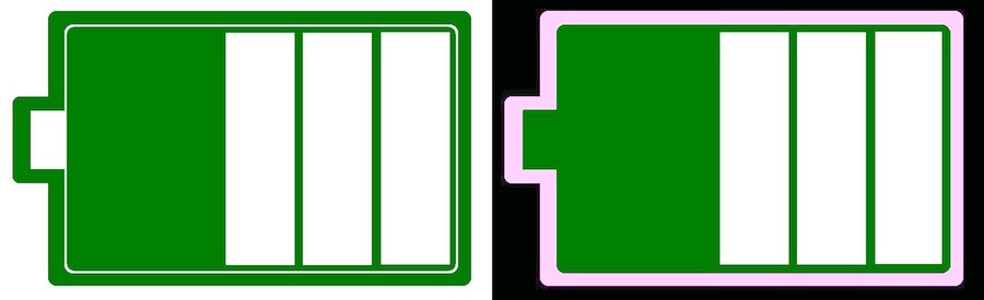 Android Battery Icon 900x275 Android Battery Icon
