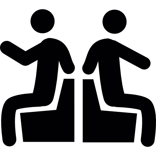 512x512 Sitting People Icons Free Download