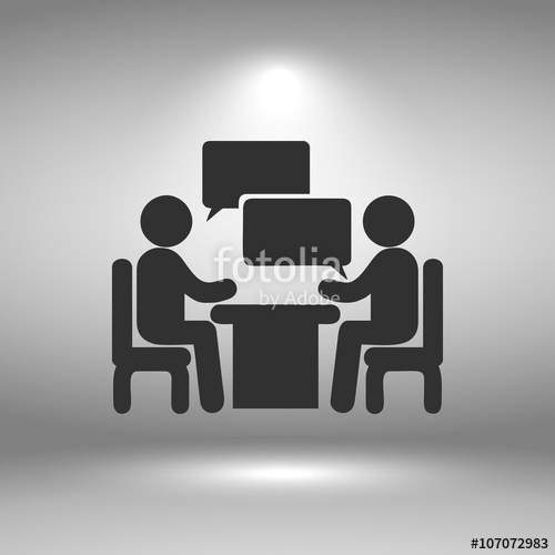 500x500 Conference Icon People Sitting