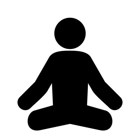 490x490 Vector Yoga Icon