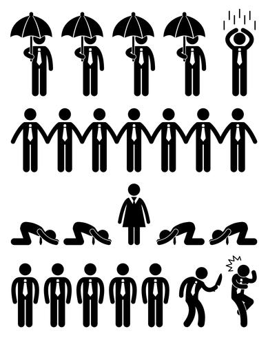 389x490 Business Finance Situation Concept In Office Workplace Icon