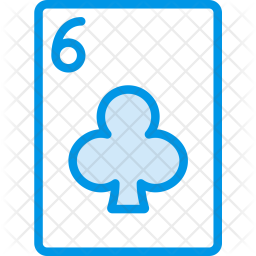 256x256 Six Icon Of Colored Outline Style