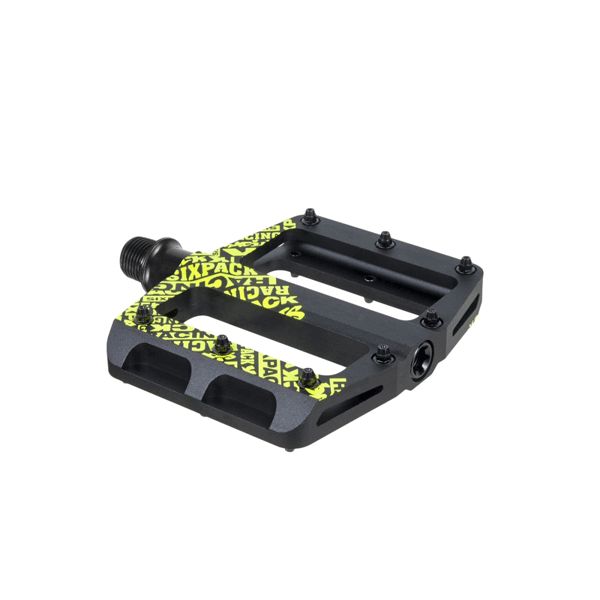 Sixpack Pedals Icon Mini Stealth Black Neon Yellow 600x600 Sixpack Pedals Icon Mini Stealth Black Neon Yellow