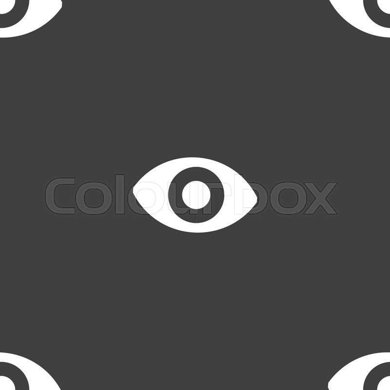 800x800 Sixth Sense, The Eye Icon Sign Stock Vector Colourbox