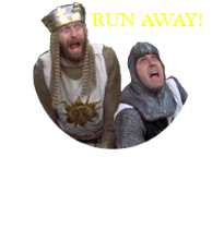 194x210 + Monty Python Run Away! Sixth Sense Indicator