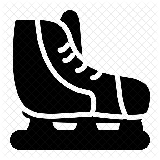 Ice Skate Icon Of Glyph Style 512x512 Ice Skate Icon Of Glyph Style