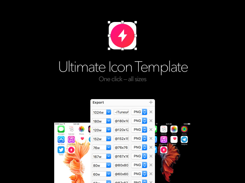 800x600 Ultimate Ios Icon Template Sketch Freebie